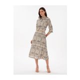 Pierre Cardin Bej A Kesim Dokuma Etek 50301198-VR011