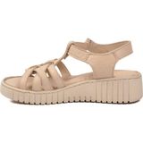 Pierre Cardin Bej Hakiki Deri Kadın Sandalet PC-54787 Z