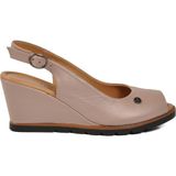 Pierre Cardin Bej Kadın Topuklu Sandalet Pc-54596 Z
