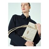 Pierre Cardin Bej Monogram Kadın Omuz Çantası 05po25y2047