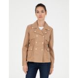 Pierre Cardin Bej Suni Deri Ceket 50284050-VR011