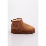 Pierre Cardin Benetton BN-50167 Kadın Ugg Bot - Taba
