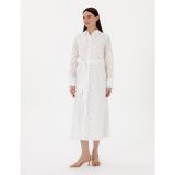 Pierre Cardin Beyaz Regular Fit Dokuma Elbise 50301071-VR013