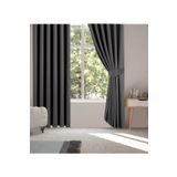 Pierre Cardin Blackout Karartma Perde Pilesiz Gri 250x260 cm Fon Perde
