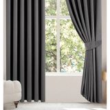 Pierre Cardin Blackout Karartma Pilesiz Antrasit 100x220 cm Fon Perde