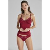 Pierre Cardin Bordo Penye Dantelli Atlet Külot Takım 350