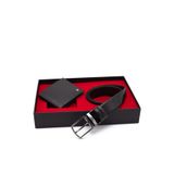 Pierre Cardin Çift Yönlü Deri Kemer & Cüzdan İkili Set PCCİFT01SK-3664F2I