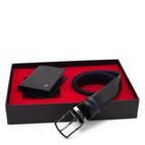 Pierre Cardin Çift Yönlü Deri Kemer & Cüzdan İkili Set PCCİFT01SL-1335A2C (Siyah, 135 CM)