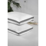 Pierre Cardin Climacomfort Yastık 50 x 70 cm Düz Dikdörtgen Silikon Elyaf İç Dolgu - Gri