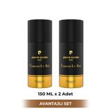 Pierre Cardin Comme Le Roi Erkek Deodorant Seti|Odunsu, Fresh|Biber, Limon, Lavanta, Misk, Sedir Ağacı, Kehribar