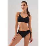 Pierre Cardin Curly Soft Pedli Toparlayıcı Bikini 231248 - Siyah - 46