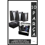 Pierre Cardin Damat Bohçası Erkek Nişan Bohça Seti Erkek Bakım Seti Çeyiz Sandığı 3'lü Çeyiz Kolisi 9022056 DKN