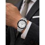 Pierre Cardin Damat ve Takım Elbiseye Özel 2 Yıl Garantili Çelik Kordon Erkek Kol Saati VS.BLKT.1224 - Beyaz