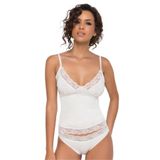 Pierre Cardin Dantelli Penye Atlet Külot Seti, Kaşkorse, Ekru, L Beden, Kadın