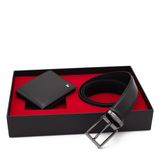 Pierre Cardin Deri Cüzdan & Kemer İkili Set PC2209K-3234A55 (Siyah, 135 CM)