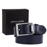 Pierre Cardin Deri Erkek Kemer (En 4 cm) PC4100 (Lacivert, 110 CM)