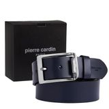 Pierre Cardin Deri Erkek Kemer (En 4 cm) PC4100 (Lacivert, 115 CM)