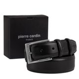 Pierre Cardin Deri Erkek Kemeri (En 3,5 cm) PC2009 (Siyah, 135 CM)