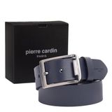 Pierre Cardin Deri Erkek Kemeri (En 4 cm) PC3100 (Lacivert, 125 CM)