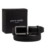Pierre Cardin Deri Otomatik Tokalı Erkek Kemeri (En 3,5 cm) PCOTM01 (Siyah, 130 CM)