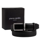 Pierre Cardin Deri Otomatik Tokalı Erkek Kemeri En 3,5 Cm Pcotm01 Siyah