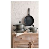 Pierre Cardin Diamond Cook Gri 7 Parça Tencere Seti