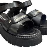Pierre Cardin Dolgu Topuk Anatomik Taban Bayan Sandalet