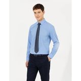 Pierre Cardin Düz Erkek Gömlek 1760543 - Mavi