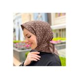 Pierre Cardin Elegans Monogram Eşarp - 1090750 -931 Açık Kahve