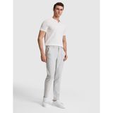 Pierre Cardin Erkek Açık Gri Slim Fit Beli Latikli Kanvas Pantolon 50320822-VR001