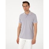 Pierre Cardin Erkek Açık Gri Slim Fit Polo Yaka Tişört 50310203-VR001