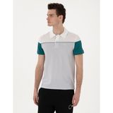 Pierre Cardin Erkek Açık Gri Slim Fit Tişört 50302642-VR001