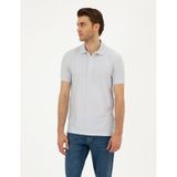 Pierre Cardin Erkek Açık Gri Tişört 50284327-vr001