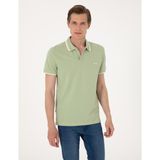 Pierre Cardin Erkek Açık Haki Slim Fit Tişört 50302625-VR183