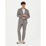 Pierre Cardin Erkek Açık Kahverengi Ex. Slim Fit Çizgili Spor Takım Elbise 50281896-VR002 - 6 Drop