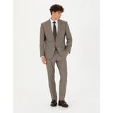 Pierre Cardin Erkek Açık Kahverengi Slim Fit Takım Elbise 50273453-VR002 - 46 - 6 Drop