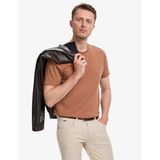Pierre Cardin Erkek Açık Kahverengi Tişört Basic 50325307-VR002