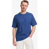 Pierre Cardin Erkek Açık Lacivert Comfort Fit %100 Pamuk Bisiklet Yaka Basic Tişört 50325300-VR059