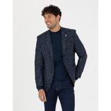 Pierre Cardin Erkek Açık Lacivert Ekstra Slim Fit Yün Karışımlı Blazer Ceket 50273154-VR059 - 46 - 6 Drop