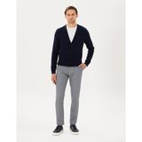 Pierre Cardin Erkek Açık Lacivert Slim Fit Kanvas Pantolon 50295952-Vr059 - 33 - 32