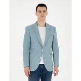 Pierre Cardin Erkek Açık Mavi Ex. Slim Fit Ceket 50285244-VR003 - 54 - 6 Drop