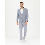Pierre Cardin Erkek Açık Mavi Ex. Slim Fit Kumaş Pantolon 50285855-VR003 - 6