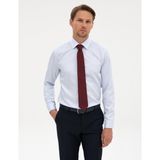 Pierre Cardin Erkek Açık Mavi Non Iron Kolay Ütülenebilir Slim Fit Gömlek 50315254-VR003 - 2XL