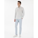 Pierre Cardin Erkek Açık Mavi Pantolon (Kanvas-Chino) 50305450-VR003