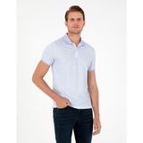 Pierre Cardin Erkek Açık Mavi Slim Fit Tişört 50288926-Vr003