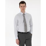 Pierre Cardin Erkek Açık Mavi Slim Fit Uzun Kollu Basic Gömlek 50305250-VR003 - XL