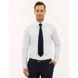 Pierre Cardin Erkek Açık Mavi Slim Fit Uzun Kollu Gömlek 50223124-VR003 - XS