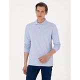 Pierre Cardin Erkek Açık Mavi Sweatshirt 50314048-VR003