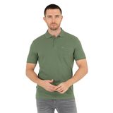 Pierre Cardin Erkek ALTON-R-E-Haki T Shirt Basic Gündelik, Haki, S