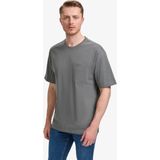 Pierre Cardin Erkek Antrasit Comfort Fit %100 Pamuk Bisiklet Yaka Basic Tişört 50325300-VR006 - XL